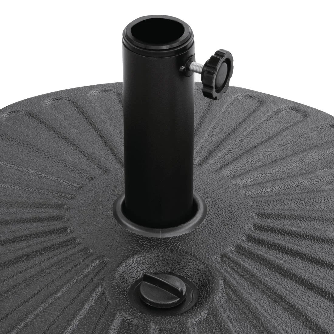 Bolero Parasol Base Black - 20Ltr - Image 4