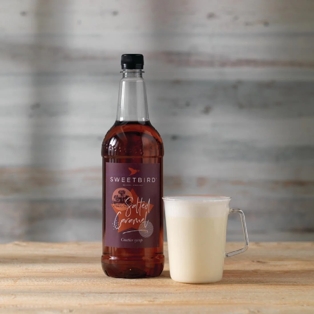 Sweetbird Salted Caramel Syrup 1Ltr - Image 2