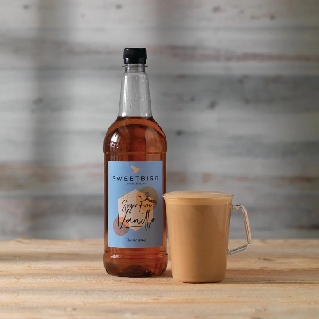 Sweetbird Sugar-free Vanilla Syrup 1Ltr - Image 2
