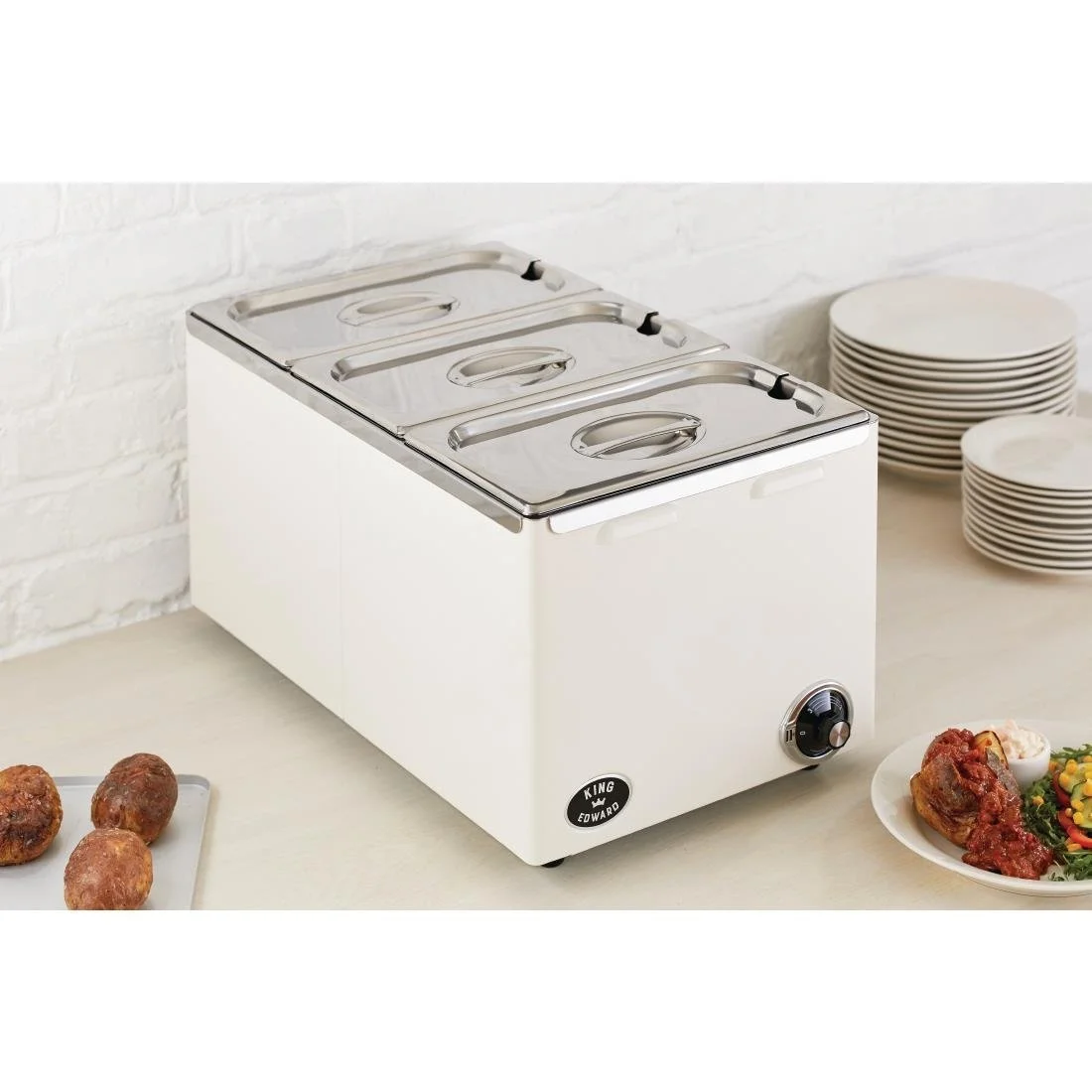 King Edward Wet and Dry Heat Bain Marie Cream - Image 3