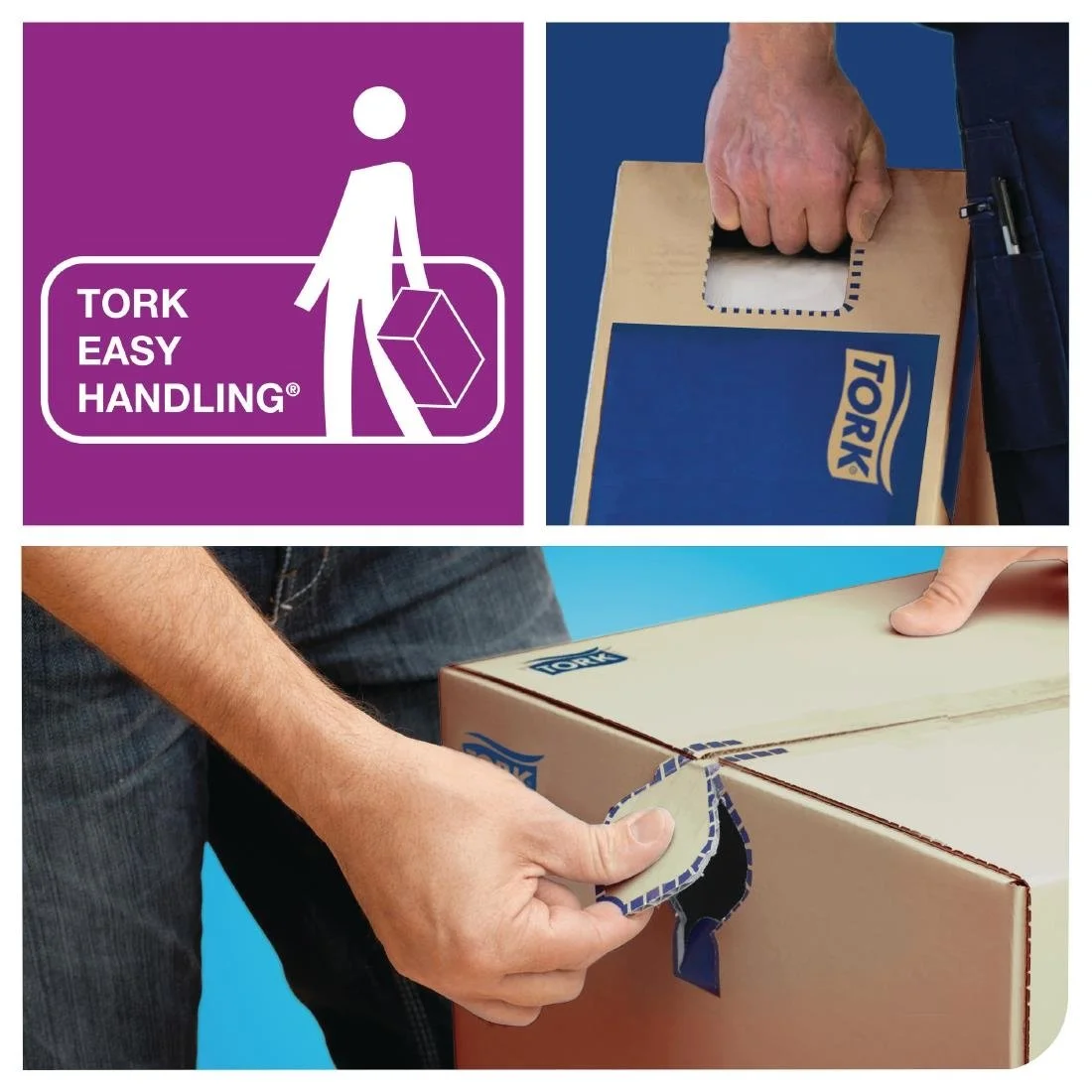 Tork Xpressnap Fit Dispenser Napkins White N14 (6 Pack) - Image 6