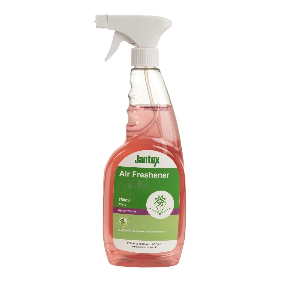 Jantex Green Air Freshener Cranberry Ready To Use 750ml - Image 1