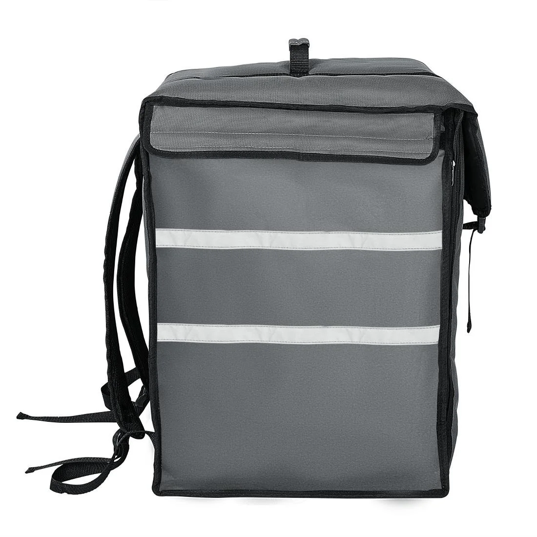 Vogue Insulated Delivery Back Pack Grey 550x400x400mm - Image 3