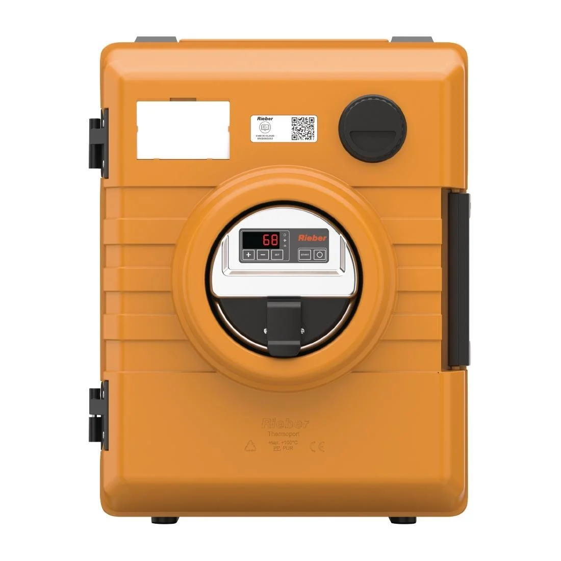 Rieber Convection Heated Food Transport Trolley Plastic - Image 2