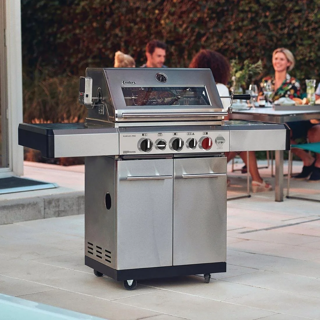 Enders from Lifestyle Kansas Pro 3 Sik Turbo Gas Barbecue - Image 3