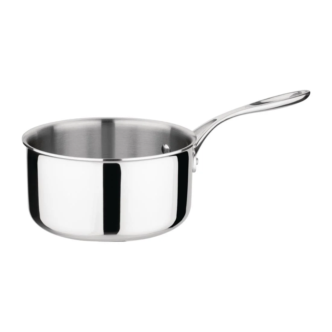 Vogue Stainless Steel Tri-Wall Saucepan 18cm