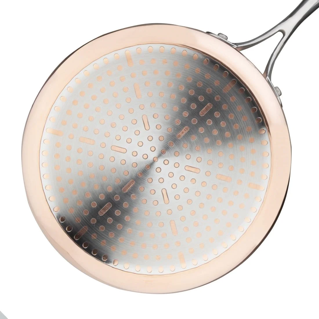Vogue Copper Tri-Wall Saucepan 20cm - Image 3