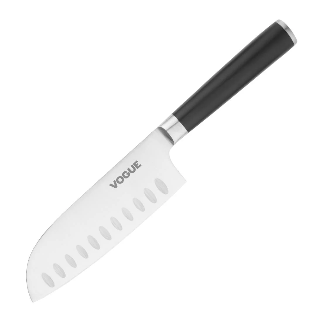 Vogue Bistro Santoku Knife Black 14.2cm