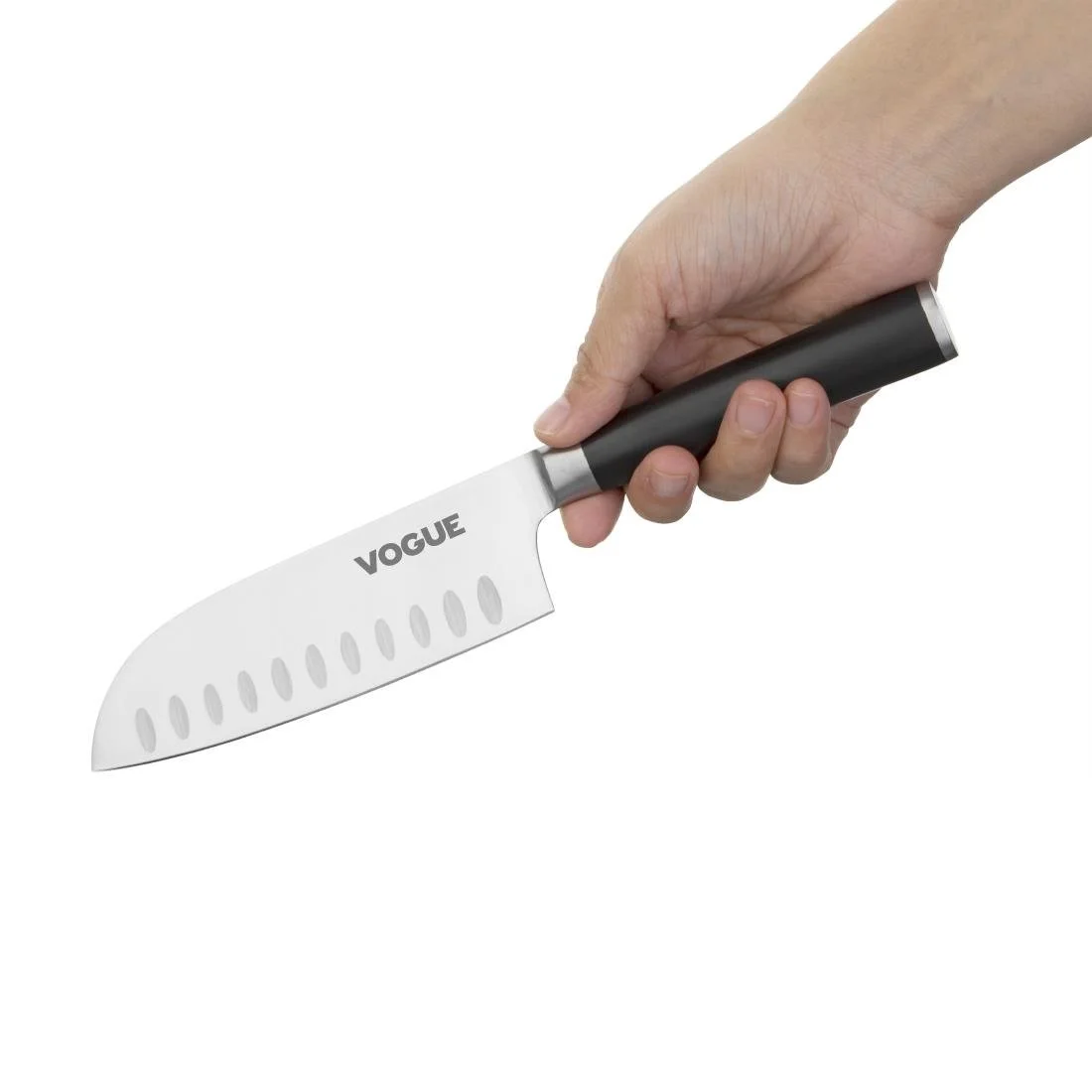 Vogue Bistro Santoku Knife Black 14.2cm - Image 3