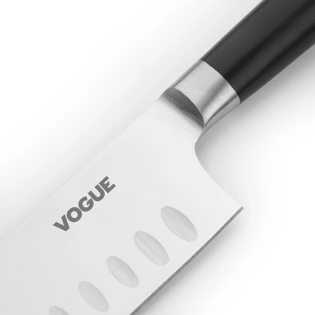 Vogue Bistro Santoku Knife Black 17.9cm - Image 4