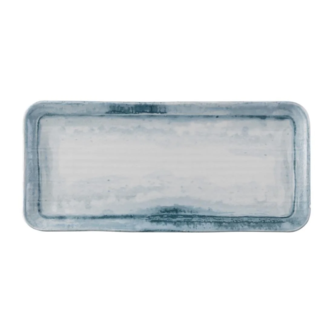 Dudson Makers Finca Limestone Organic Coupe Rect Plat 338x155mm (6 Pack) - Image 1