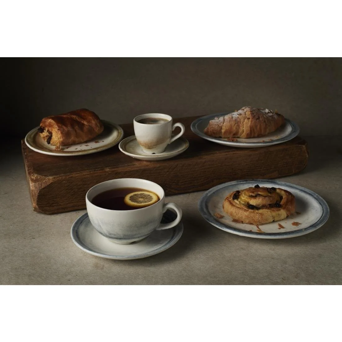 Dudson Makers Finca Limestone Nova Plate 152mm (12 Pack) - Image 4