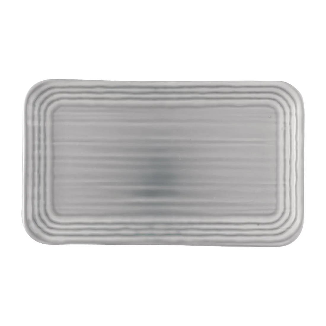 Dudson Harvest Norse Organic Rectangular Plates Grey 270x160mm (12 Pack) - Image 1