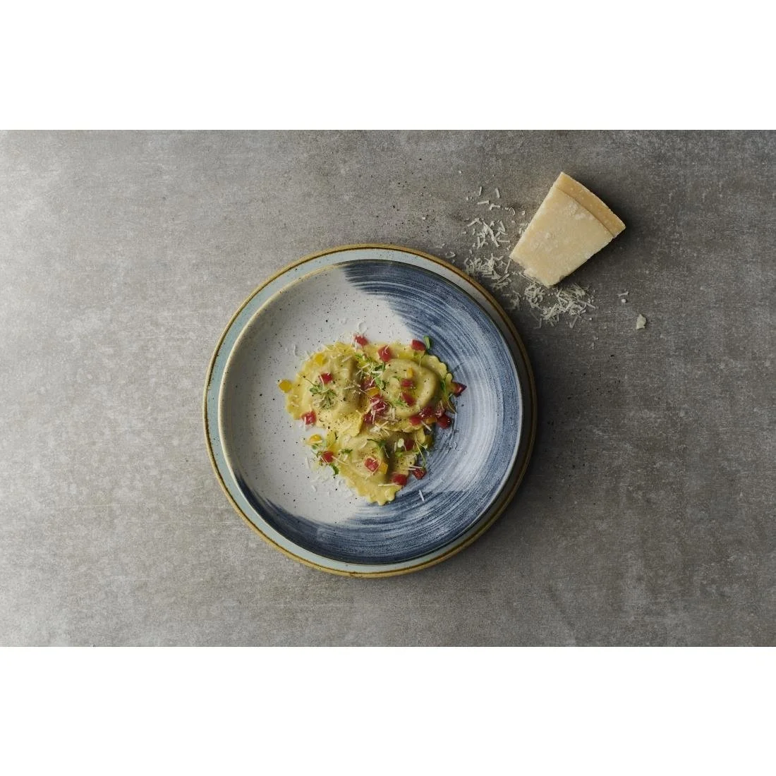 Churchill Stonecast Accents Evolve Coupe Bowls Blueberry 165mm (12 Pack) - Image 3