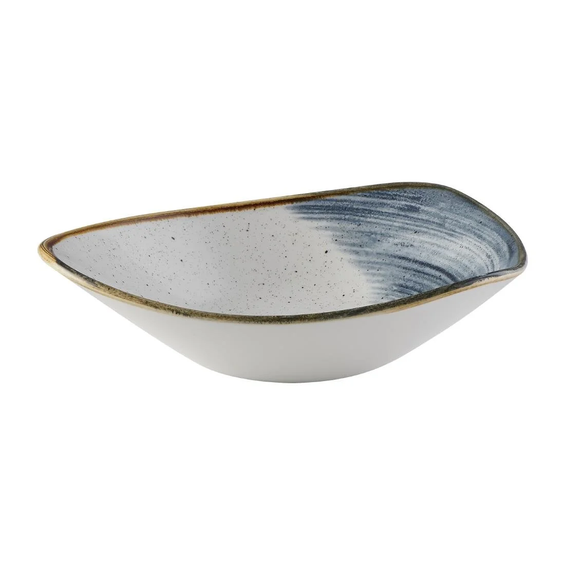 Churchill Stonecast Accents Lotus Bowl Blueberry 235mm (12 Pack) - Image 2
