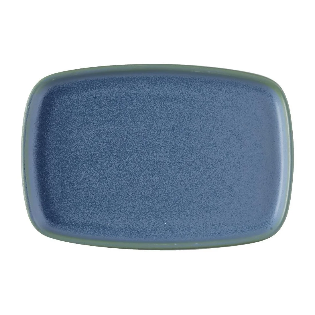 Churchill Emerge Oslo Blue Oblong Plates 222x152mm (6 Pack)