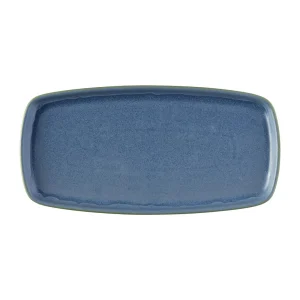 Churchill Emerge Oslo Blue Oblong Plates 287x146mm (6 Pack)