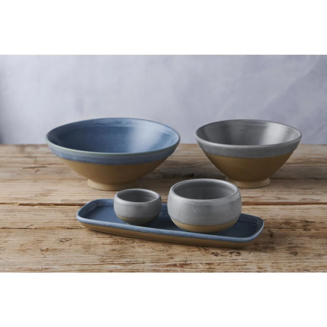 Churchill Emerge Oslo Blue Footed Bowls 155mm (6 Pack) - Image 6