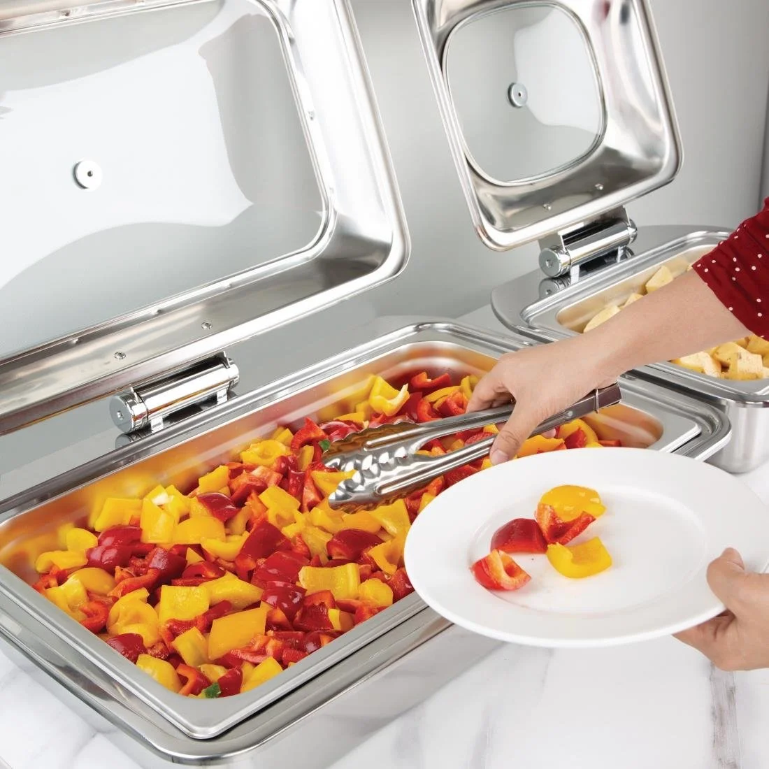 Olympia 1/1 Induction Chafer - Stand & Induction Heater Set - Image 12