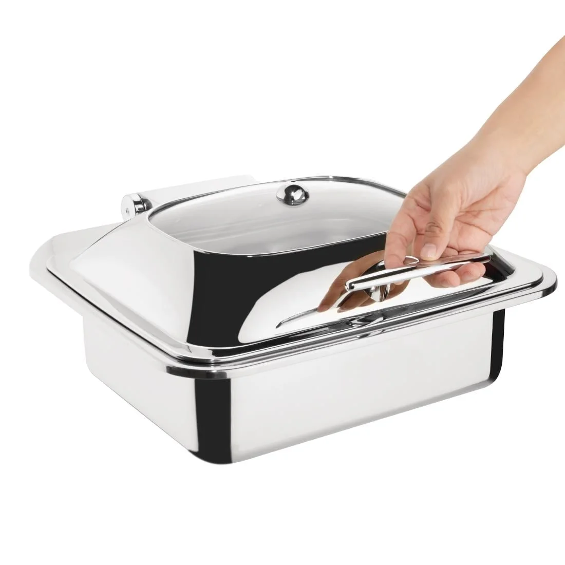 Olympia 1/2 Induction Chafer & Induction Heater Set - Image 8