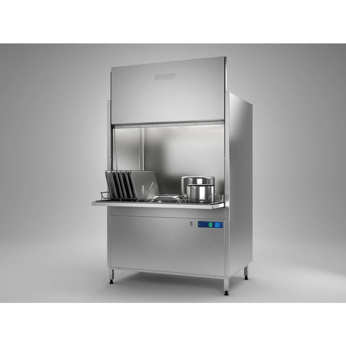 Hobart Twin Utensil Washer with Drain and Exhaust Heat Recovery UXTRC-10A - Image 2