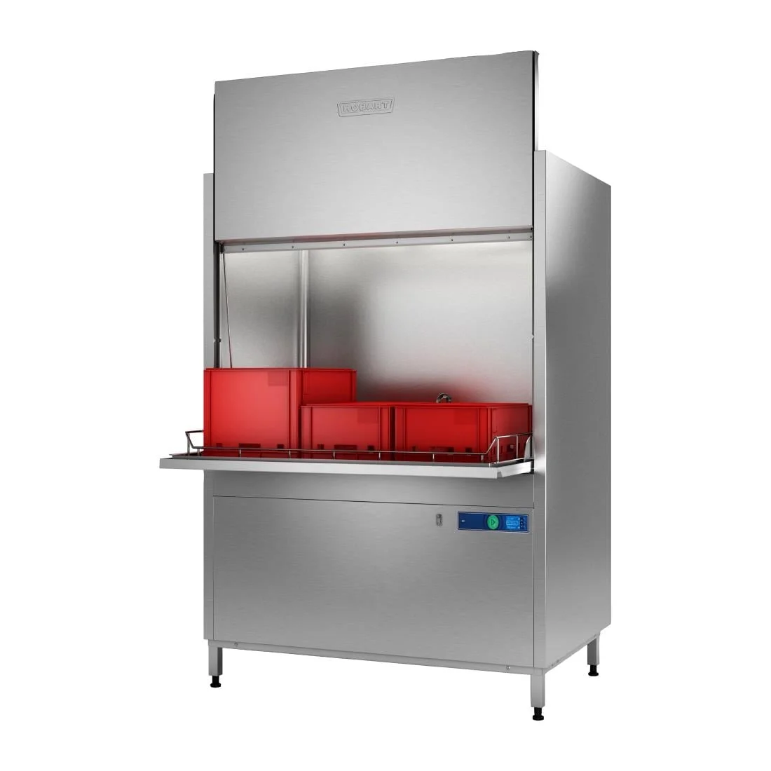 Hobart Twin Utensil Washer with Drain and Exhaust Heat Recovery UXTRC-10A - Image 6