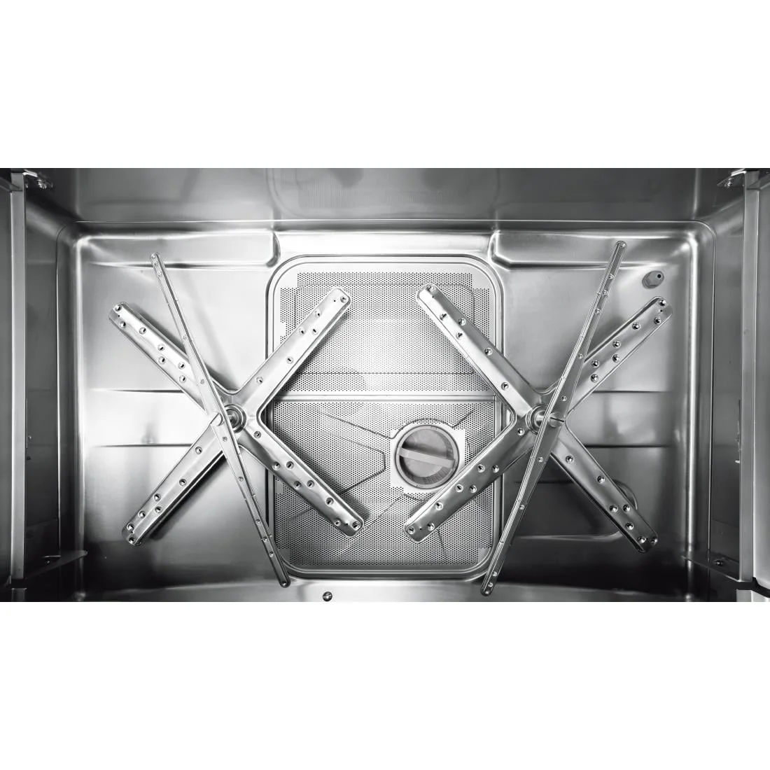 Hobart Twin Utensil Washer with Drain and Exhaust Heat Recovery UXTRC-10A - Image 4