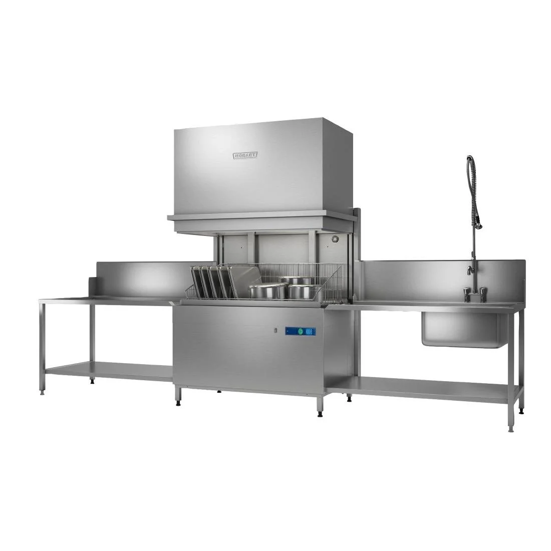 Hobart Twin Pass Through Utensil Washer UXTH-10A - Image 4