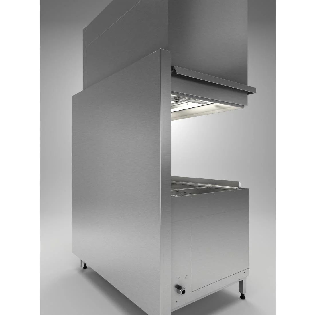 Hobart Twin Pass Through Utensil Washer UXTH-10A - Image 5