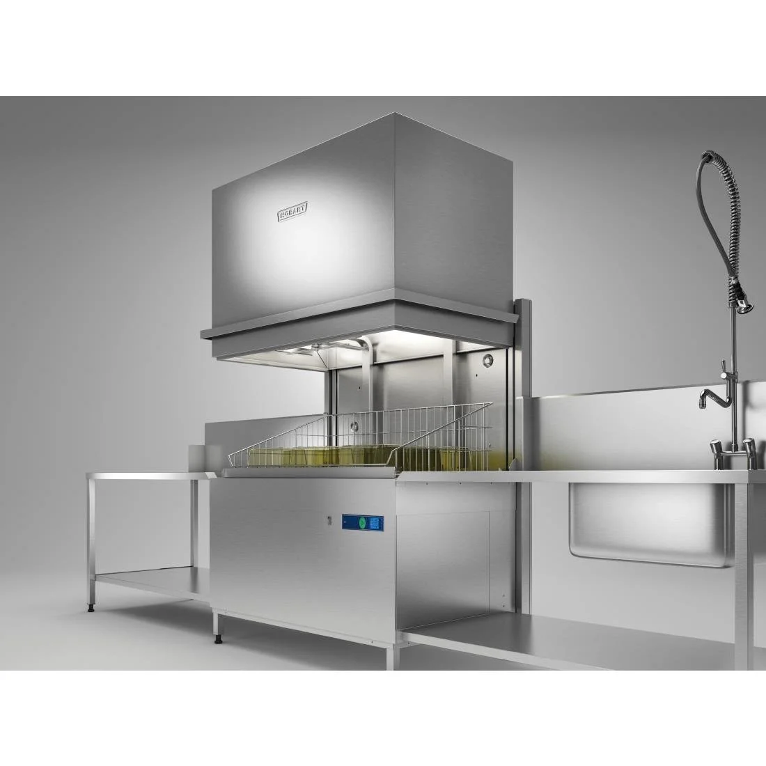 Hobart Twin Pass Through Utensil Washer UXTH-10A - Image 2