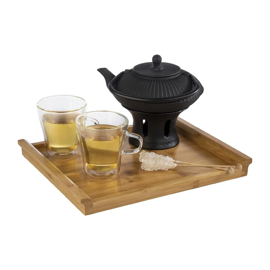 APS Bamboo Tray GN 1/2 325 x 265mm - Image 2