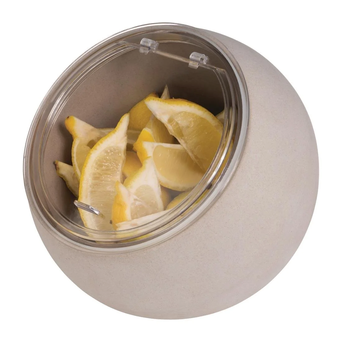 APS Moon Serving Bowl and Lid Grey 190mm - Image 2