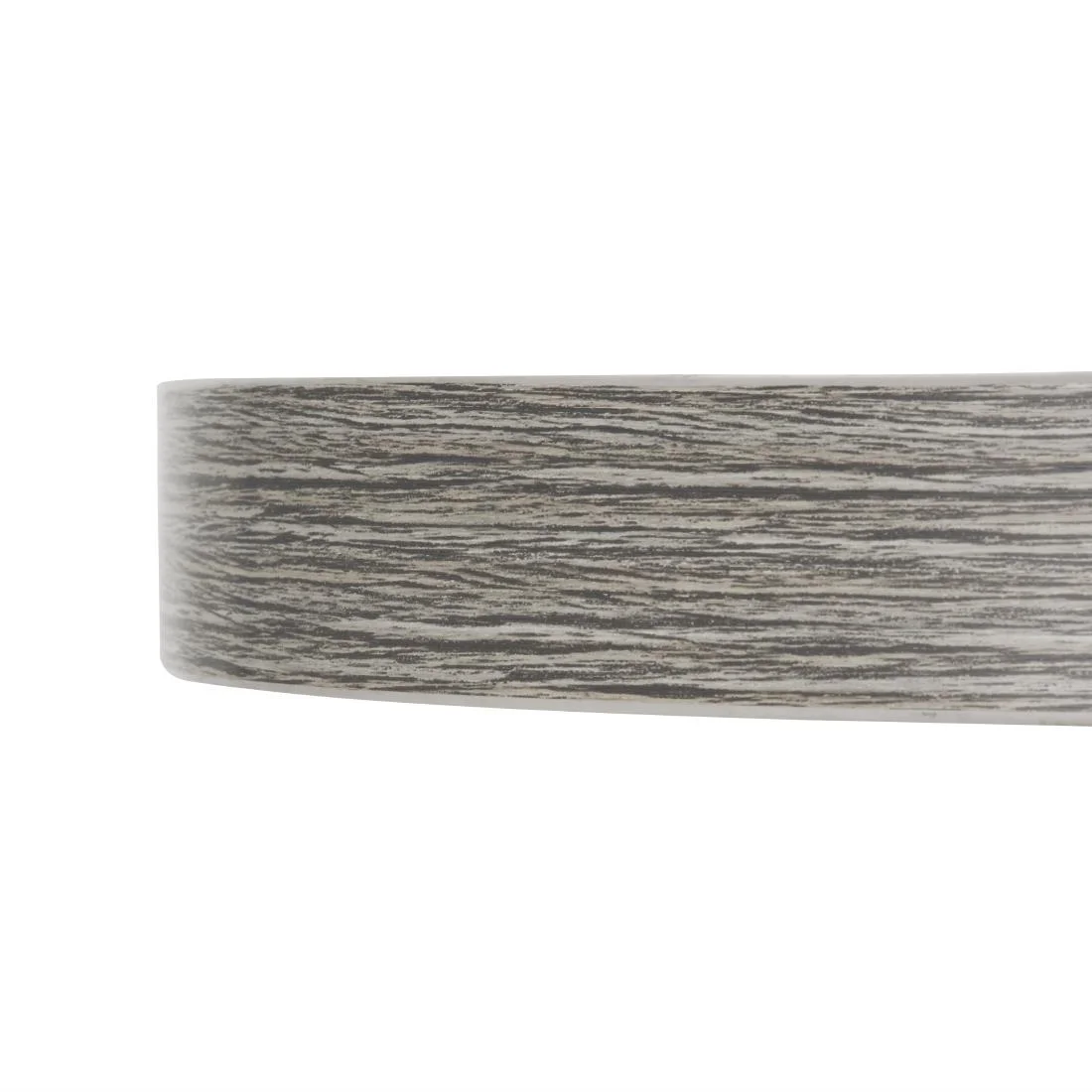 Bolero Pre-Drilled Round Melamine Table Top Ash Grey 600mm - Image 4