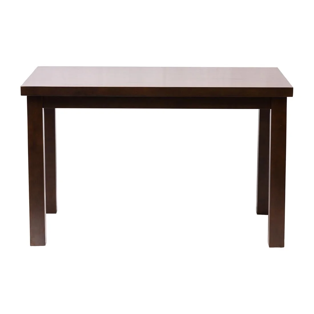 Kendal Rectangle Dining Table Dark Wood 1200x700mm - Image 2
