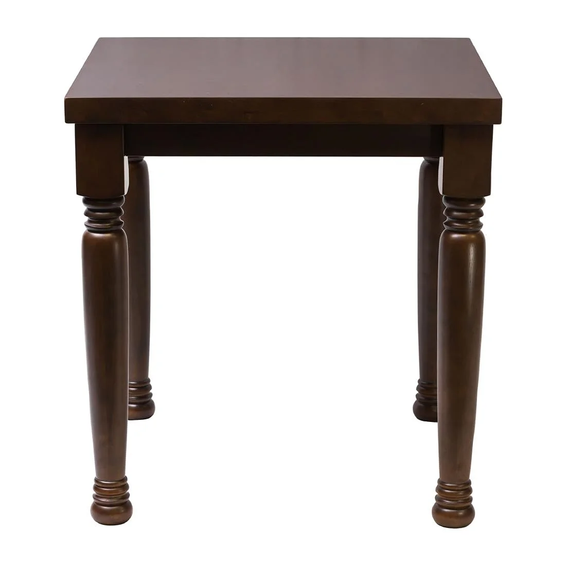 Cotswold Dark Wood Square Dining Table 700x700mm - Image 2