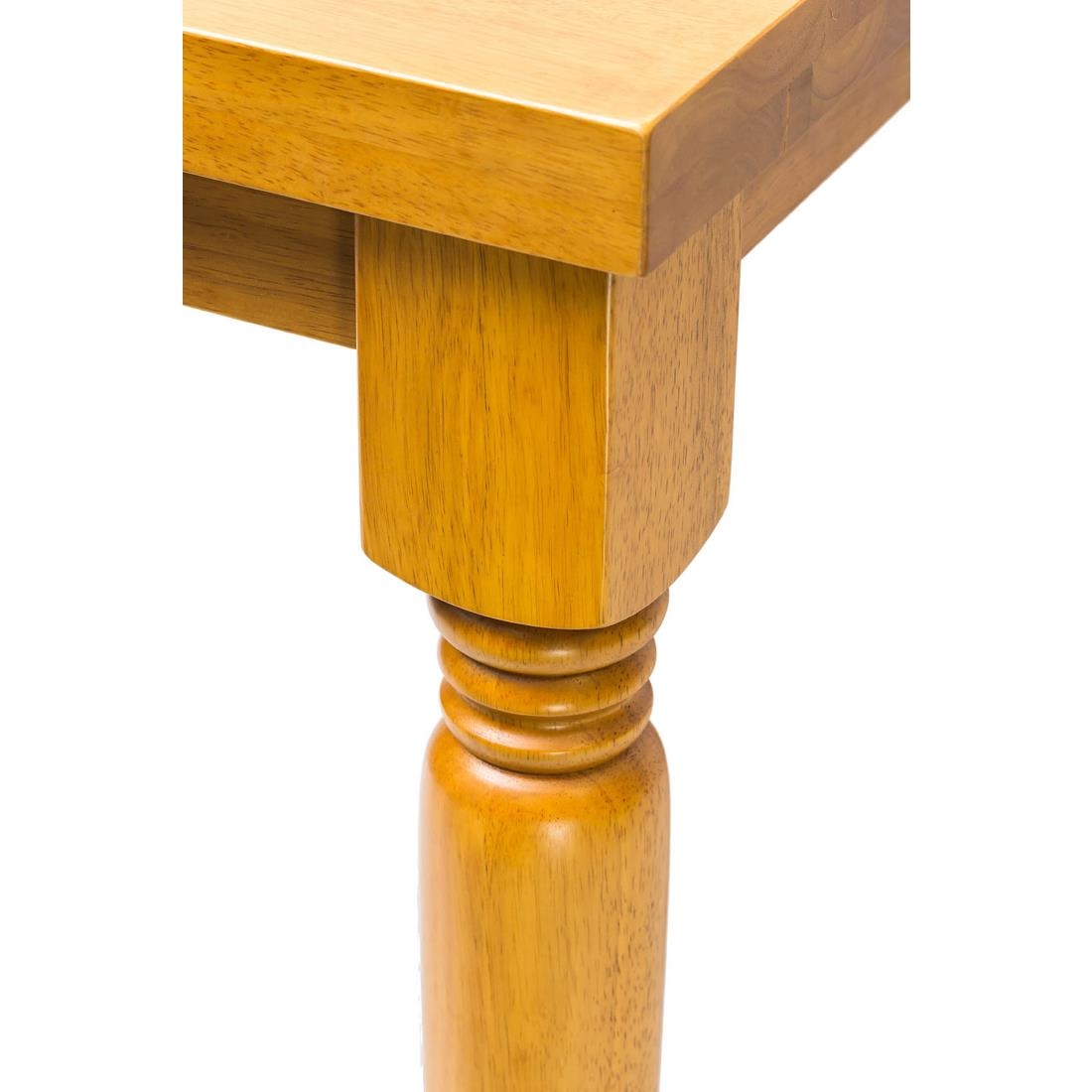 Cotswold Soft Oak Rectangular Dining Table 1200x700mm