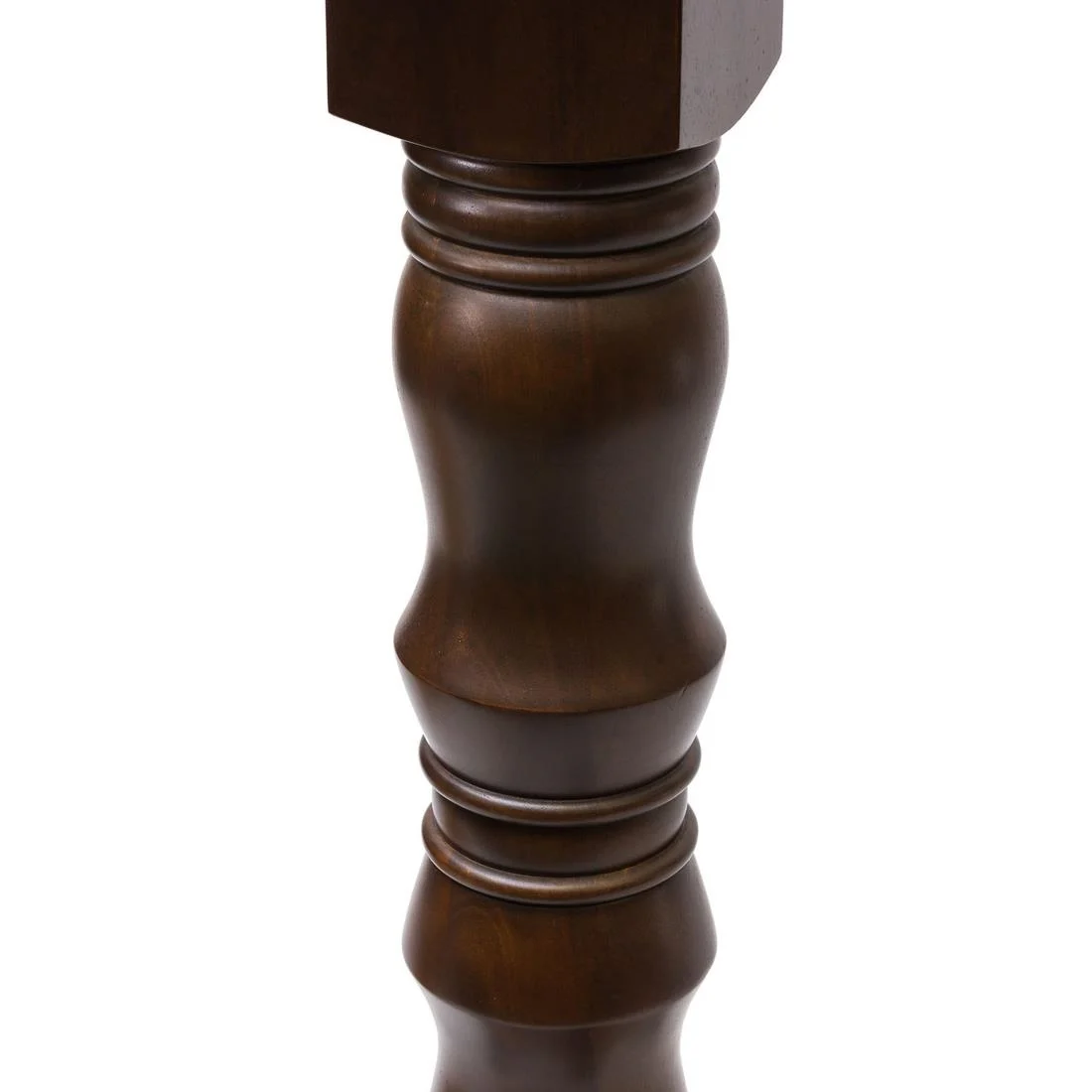 Islington Poseur Square Table Dark Wood 700x700mm