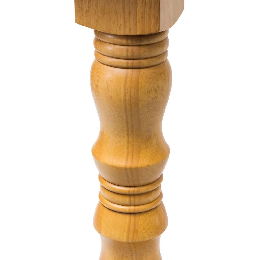 Islington Poseur Round Table Soft Oak 700mm - Image 2