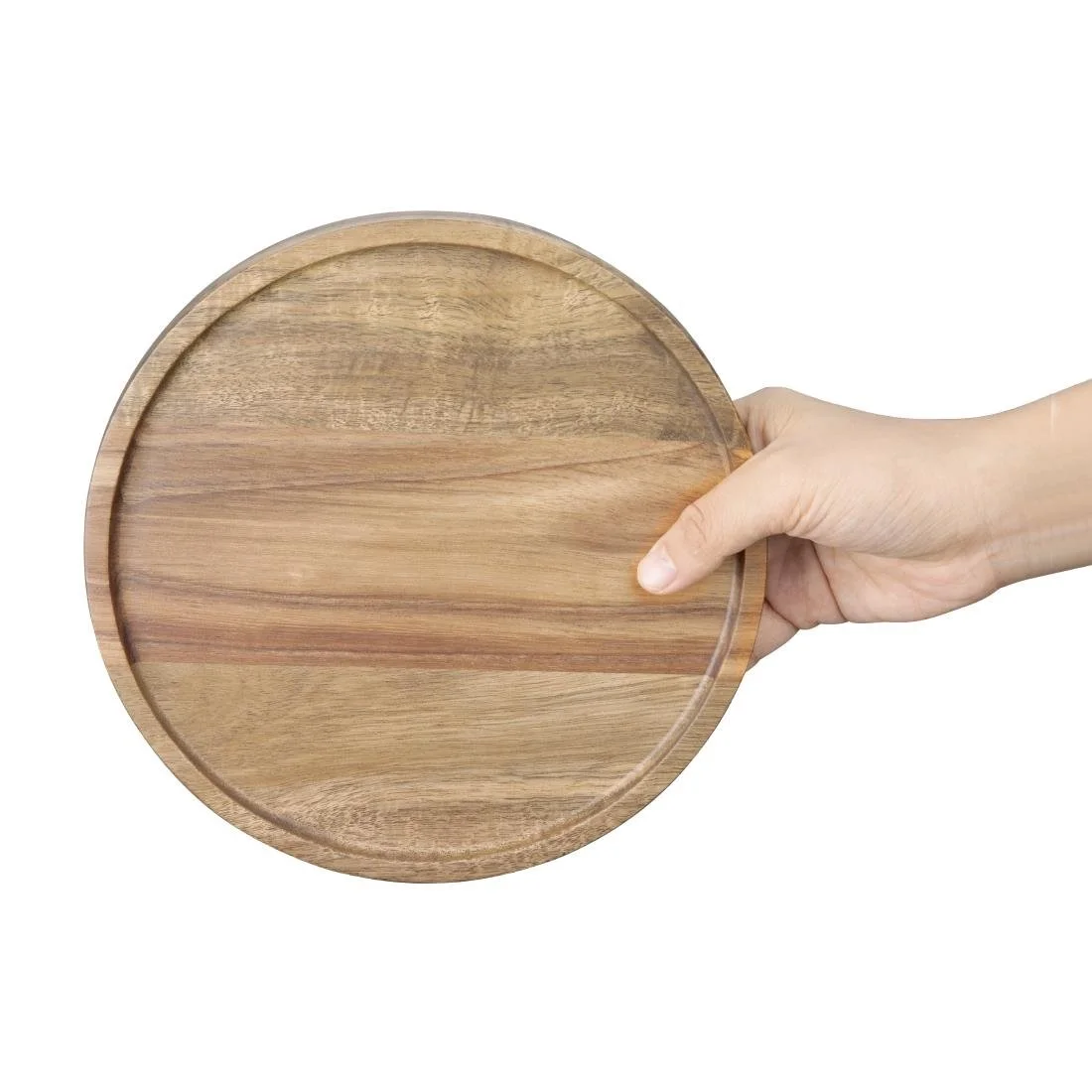 Olympia Acacia Round Plate 200mm - Image 6