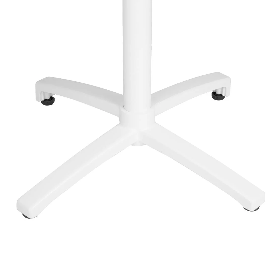Bolero Folding Polypropylene Table 800mm White - Image 5