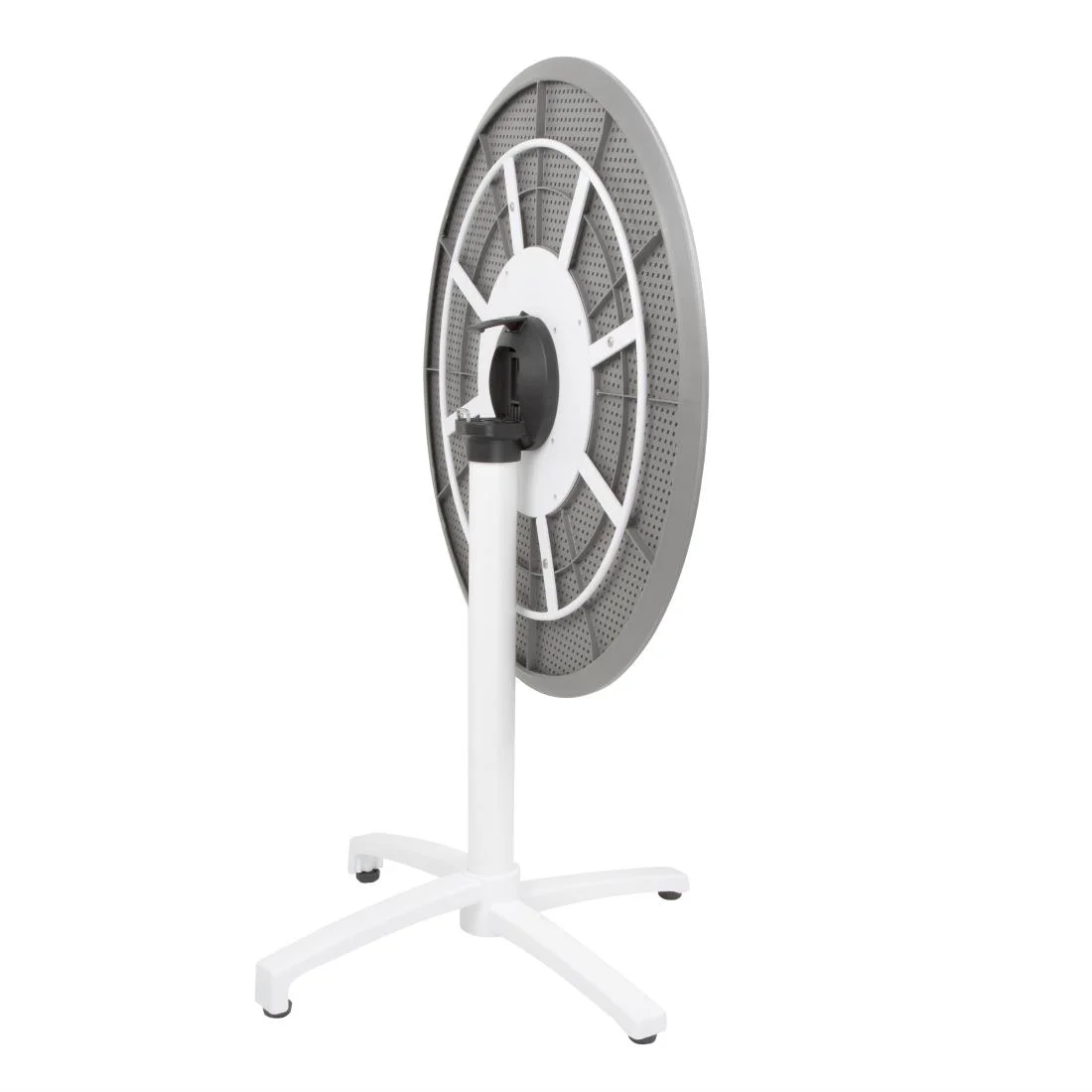 Bolero Folding Polypropylene Table 800mm Dark Grey - Image 2