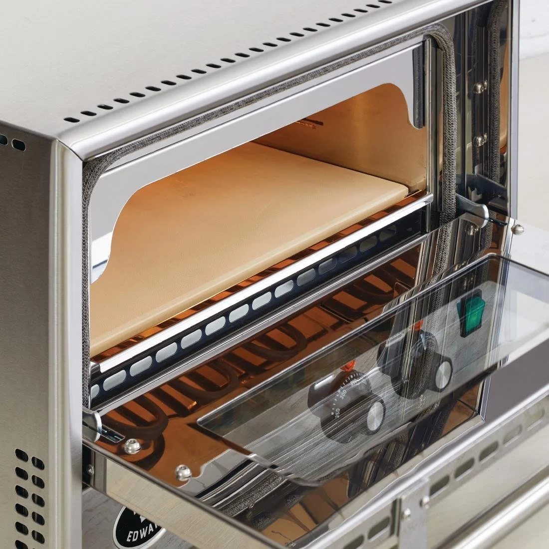 King Edward Colore Pizza Oven Stainless Steel - Image 4