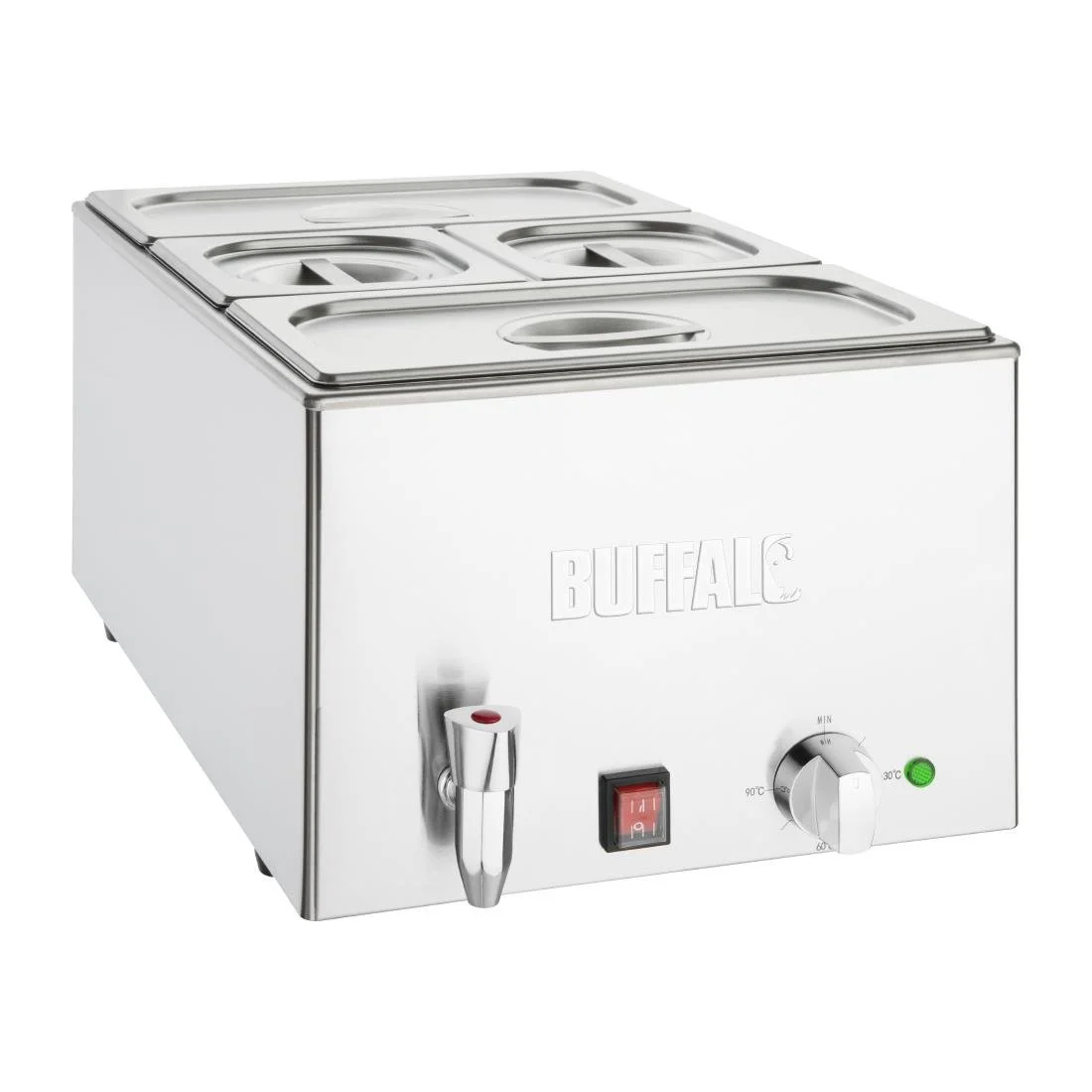 Buffalo Bain Marie with Tap and Pans - Image 1