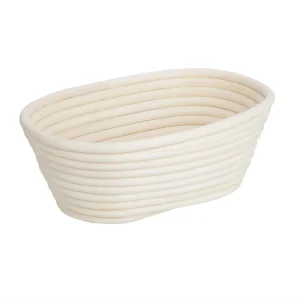 Vogue Rattan Proving Round Basket 220x80mm
