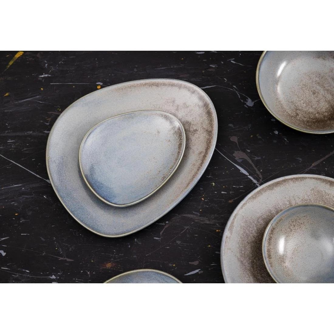 Olympia Ember Coupe Bowls Blue 200mm (4 Pack) - Image 8