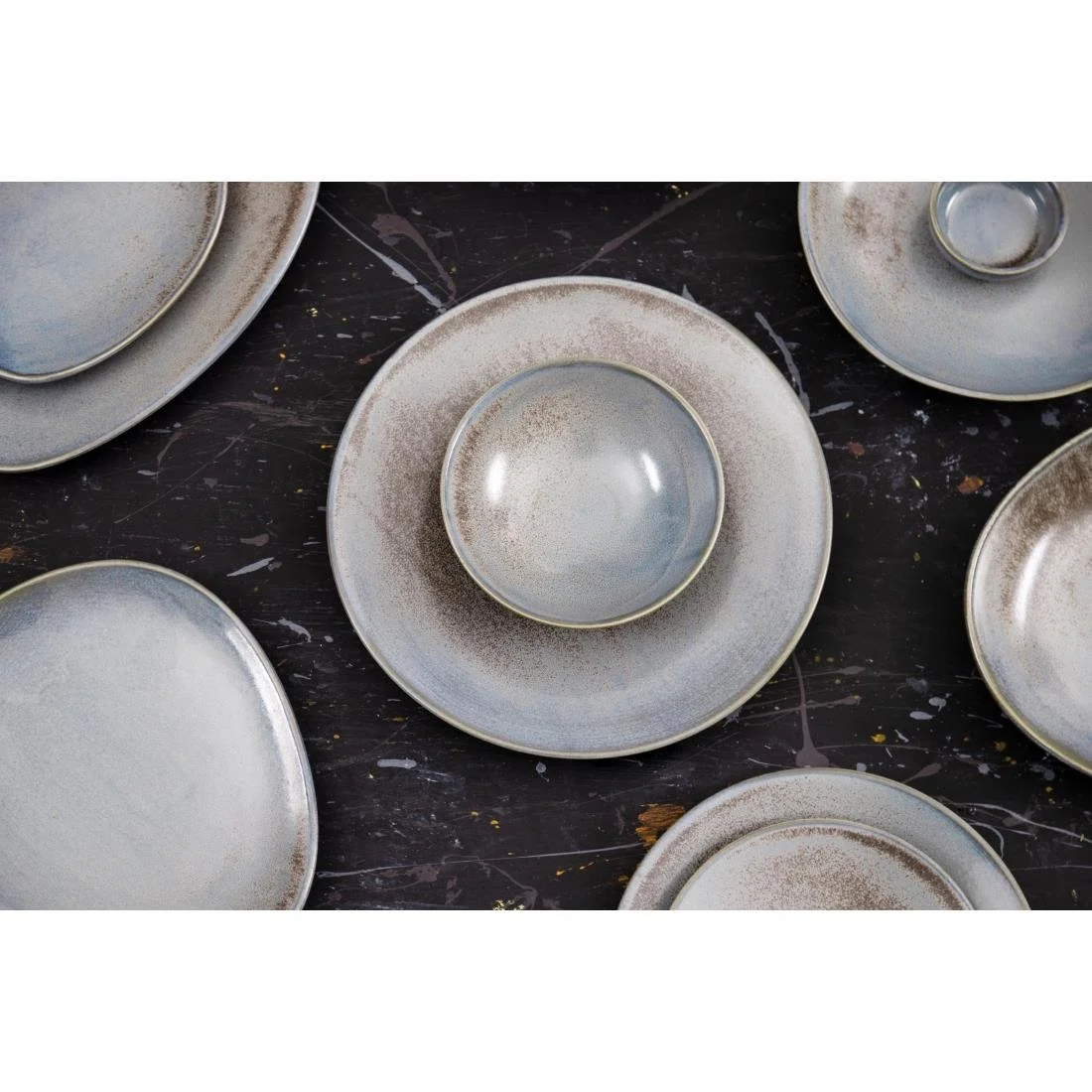 Olympia Ember Coupe Bowls Blue 200mm (4 Pack) - Image 10