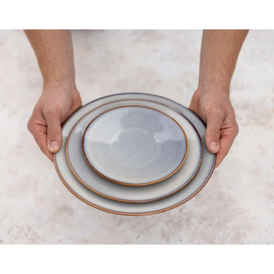 Olympia Drift Plain Coupe Plates 180mm (6 Pack) - Image 2