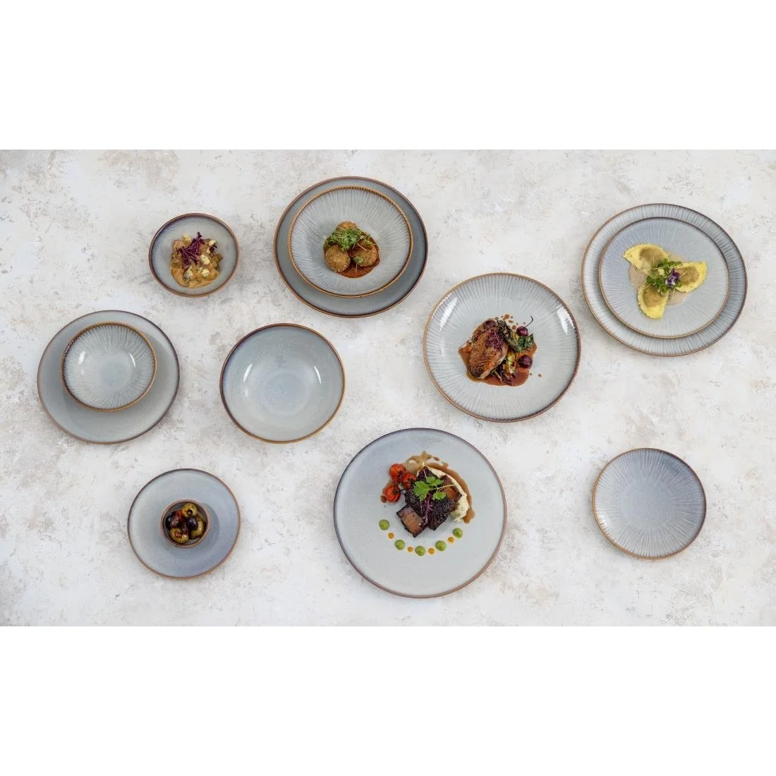 Olympia Drift Plain Coupe Plates 180mm (6 Pack) - Image 3