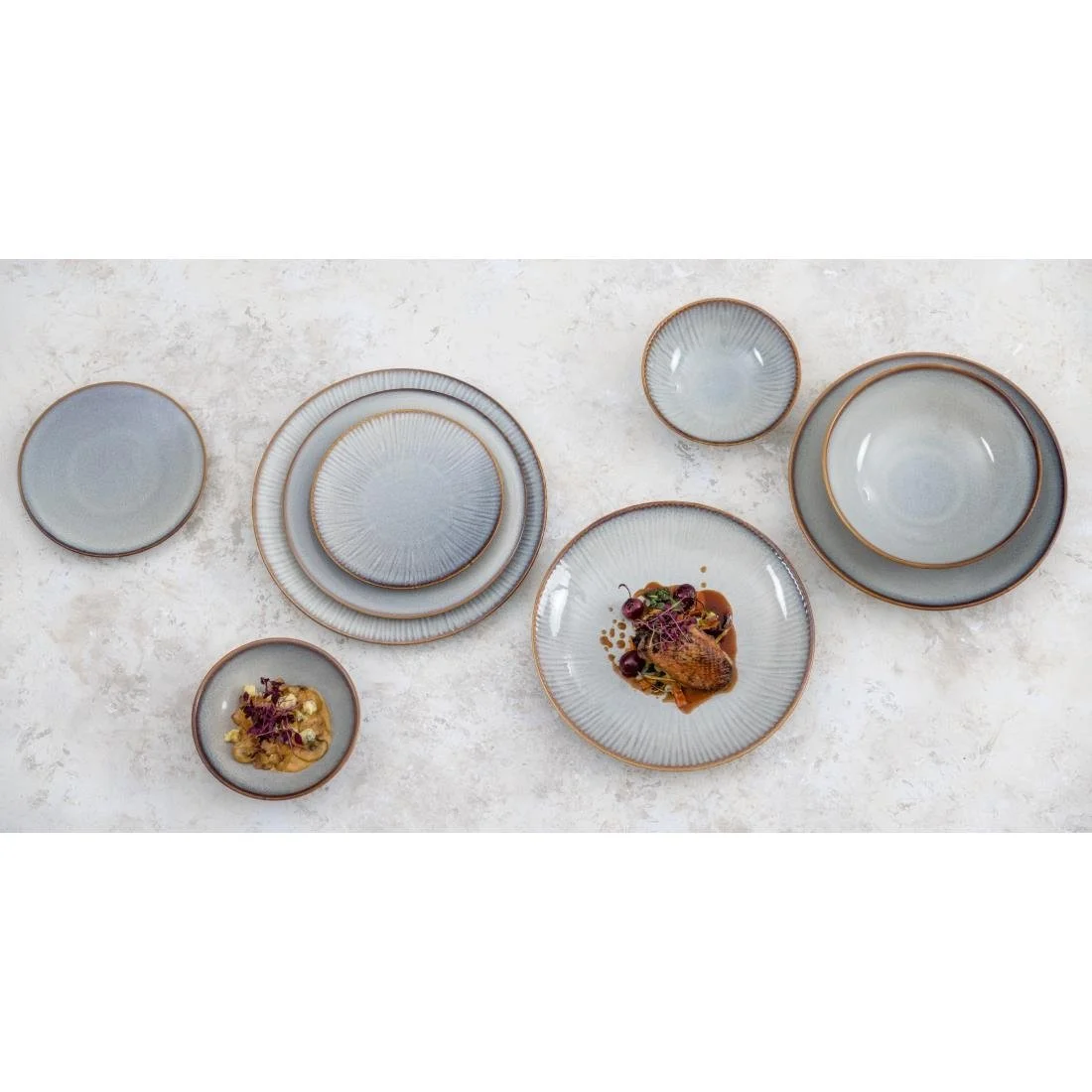 Olympia Drift Plain Coupe Plates 180mm (6 Pack) - Image 6