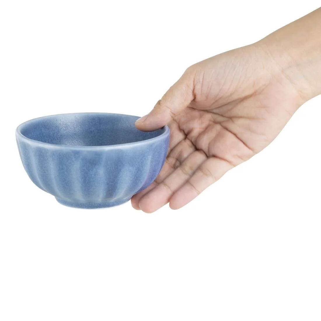Olympia Corallite Deep Bowls Blue 105mm (12 Pack) - Image 9